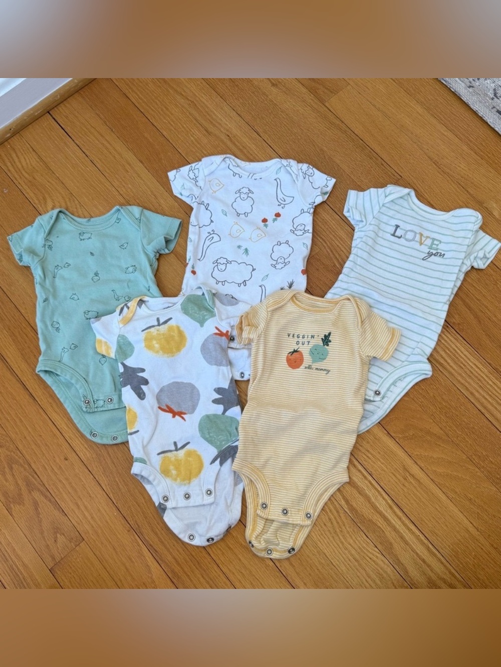 Lot of 3 month onesies & rompers - 14 pieces